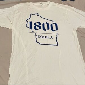 Men’s White Tultex T-Shirt “1800” !Accepting Offers! Bundle Deals Available